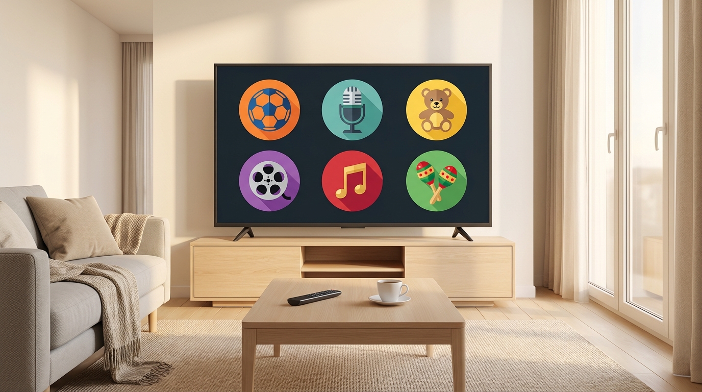 Streaming choices living room